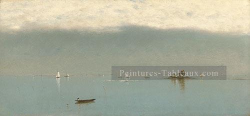 Passant de la tempête luminisme paysage marin John Frederick Kensett Peintures à l'huile